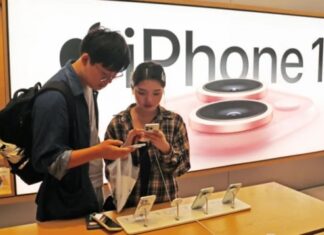 Снижение глобальных продаж Apple