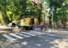 В Одессе обновляют разметку возле школ и создают новую велодорожку