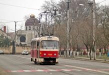 В Одессе снова курсируют трамваи на маршруте, не работавшем несколько недель