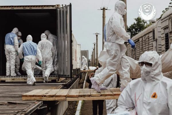 Росіяни передали Україні ще 1200 тіл загиблих на війні героїв