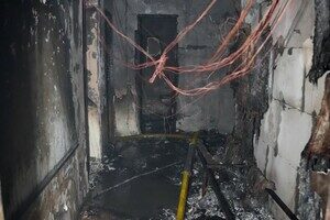 В Одесском районе горел ЖМ "Радужный": эвакуировали людей и спасали собак В Одесском районе горел ЖМ "Радужный": эвакуировали людей и спасали собак